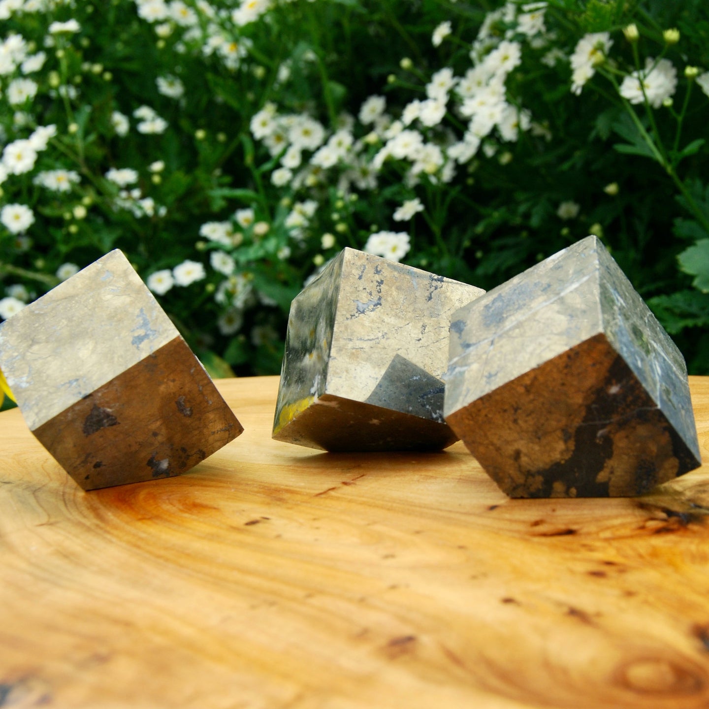 Chalcopyrite Crystal Cubes