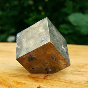 Chalcopyrite Crystal Cube