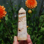 PINK Crazy Lace Agate, PINK Crazy Lace Agate Tower, Indonesia
