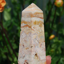 Load image into Gallery viewer, PINK Crazy Lace Agate, PINK Crazy Lace Agate Tower, Indonesia
