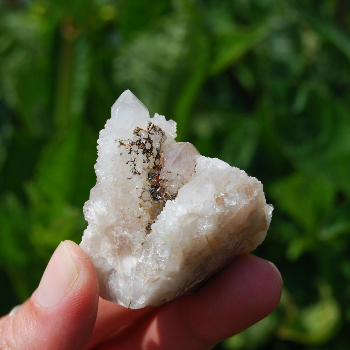 Fairy Quartz Crystal Cluster, fairy finger crystal