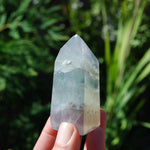 Yttrium Fluorite Crystal Tower, Lavender Fluorite