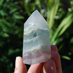 Yttrium Fluorite Crystal Tower, Lavender Fluorite