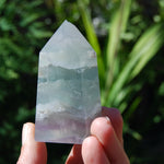 Yttrium Fluorite Crystal Tower, Lavender Fluorite
