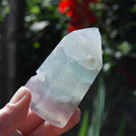 Yttrium Fluorite Crystal Tower, Lavender Fluorite