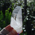 Colombian Lemurian Seed Crystal Laser, Self Healed Optical Quartz, Limonite, Tapias, Boyaca, Colombia