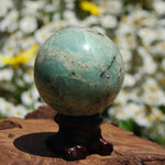 Chrysoprase Crystal Sphere