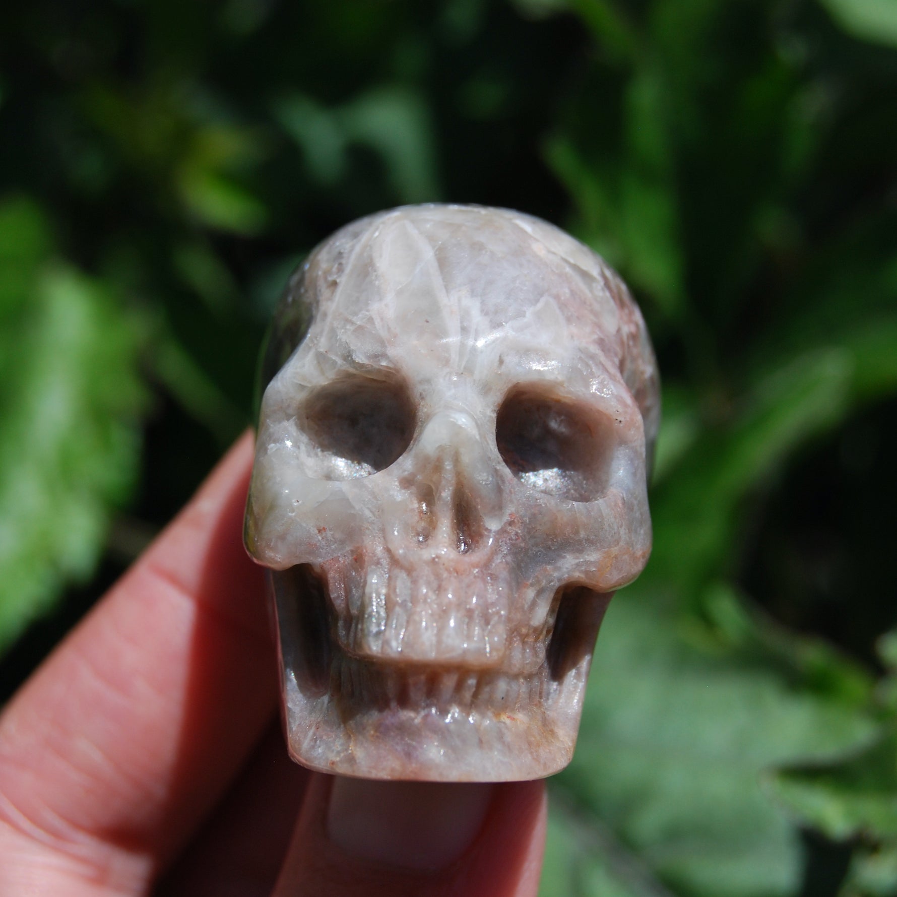 Amethyst Crystal Skull