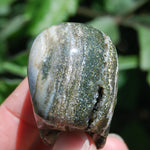 Ocean Jasper Carved Crystal Skull