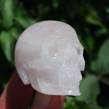 Load image into Gallery viewer, 2in Gemmy Rose Quartz Crystal Skull
