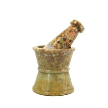 Load image into Gallery viewer, Apothecary Mortar Pestle, Antique Pharmacy Style, Soapstone
