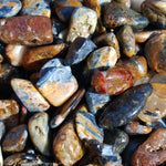 Pietersite Crystal Tumbled Stones, Small Flashy Crystal Set