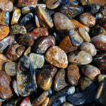 Pietersite Crystal Tumbled Stones, Small Flashy Crystal Set