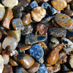 Pietersite Crystal Tumbled Stones, Small Flashy Crystal Set
