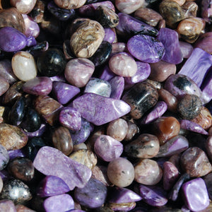 AAA Charoite Crystal Tumbled Stones