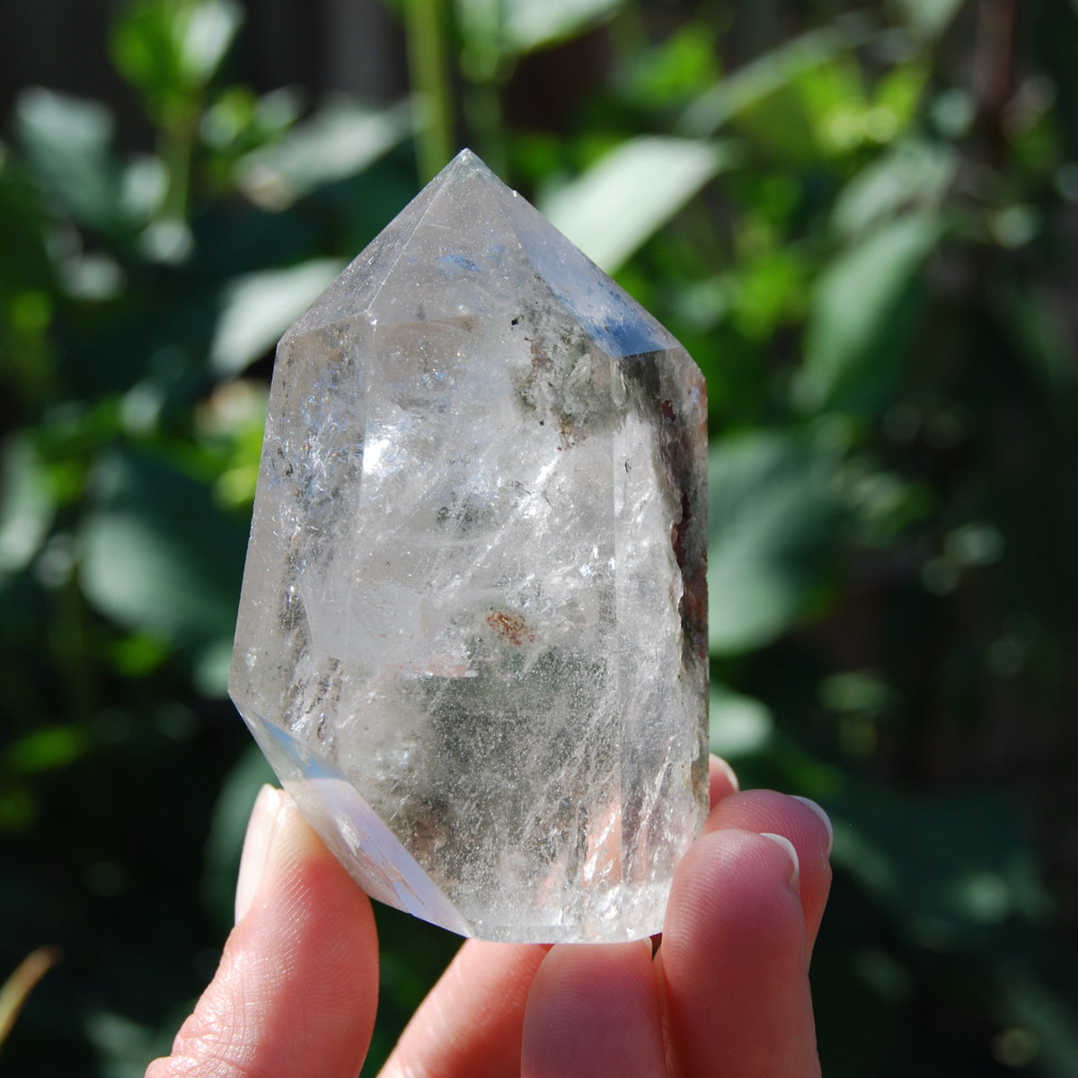 Lodolite Crystal Tower, Scenic Garden Quartz