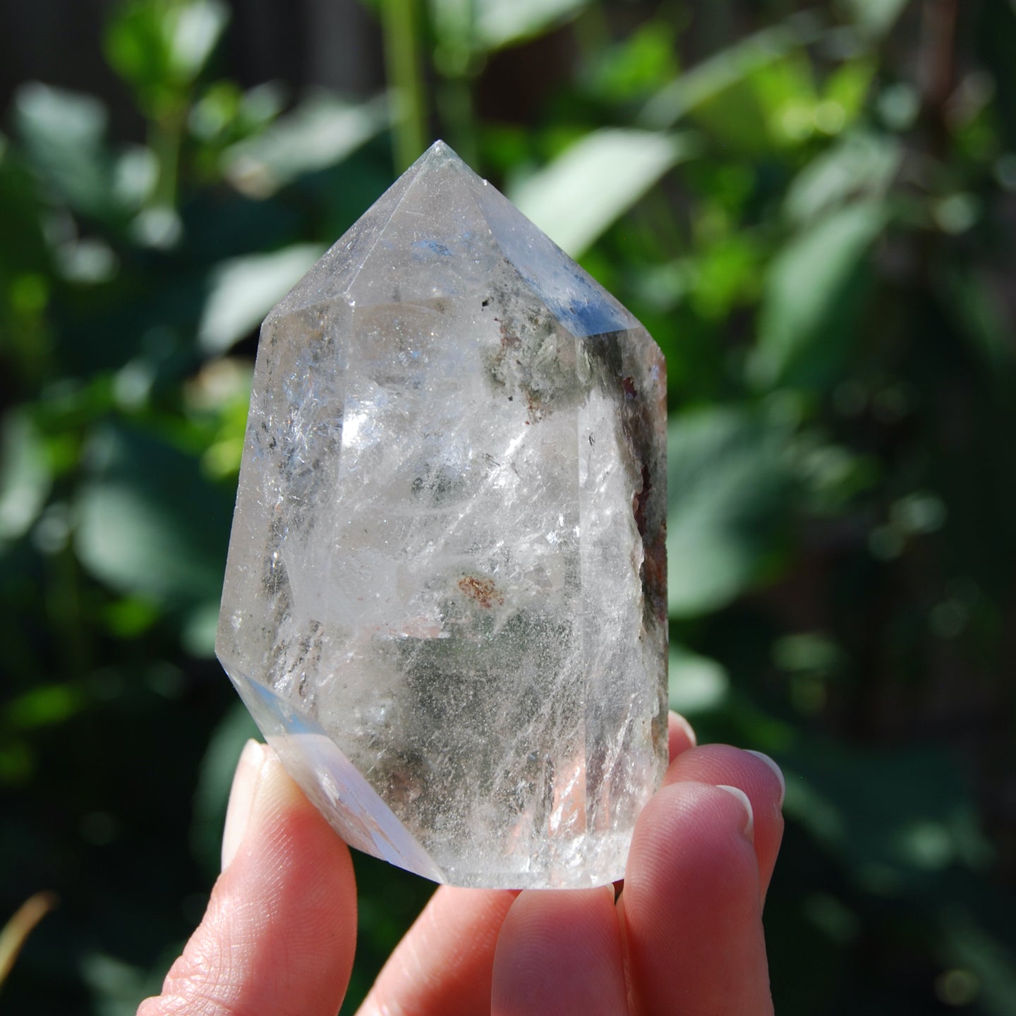 Lodolite Crystal Tower, Scenic Garden Quartz