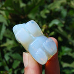 Opalite Carved Crystal Bear