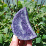 Lepidolite Moon Shaped Crystal Bowl