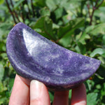 Lepidolite Moon Shaped Crystal Bowl