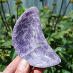 Lepidolite Moon Shaped Crystal Bowl