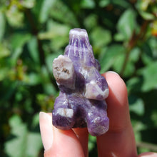 Load image into Gallery viewer, Amethyst Crystal Bear

