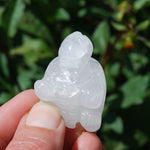 Clear Quartz Carved Crystal Turtle