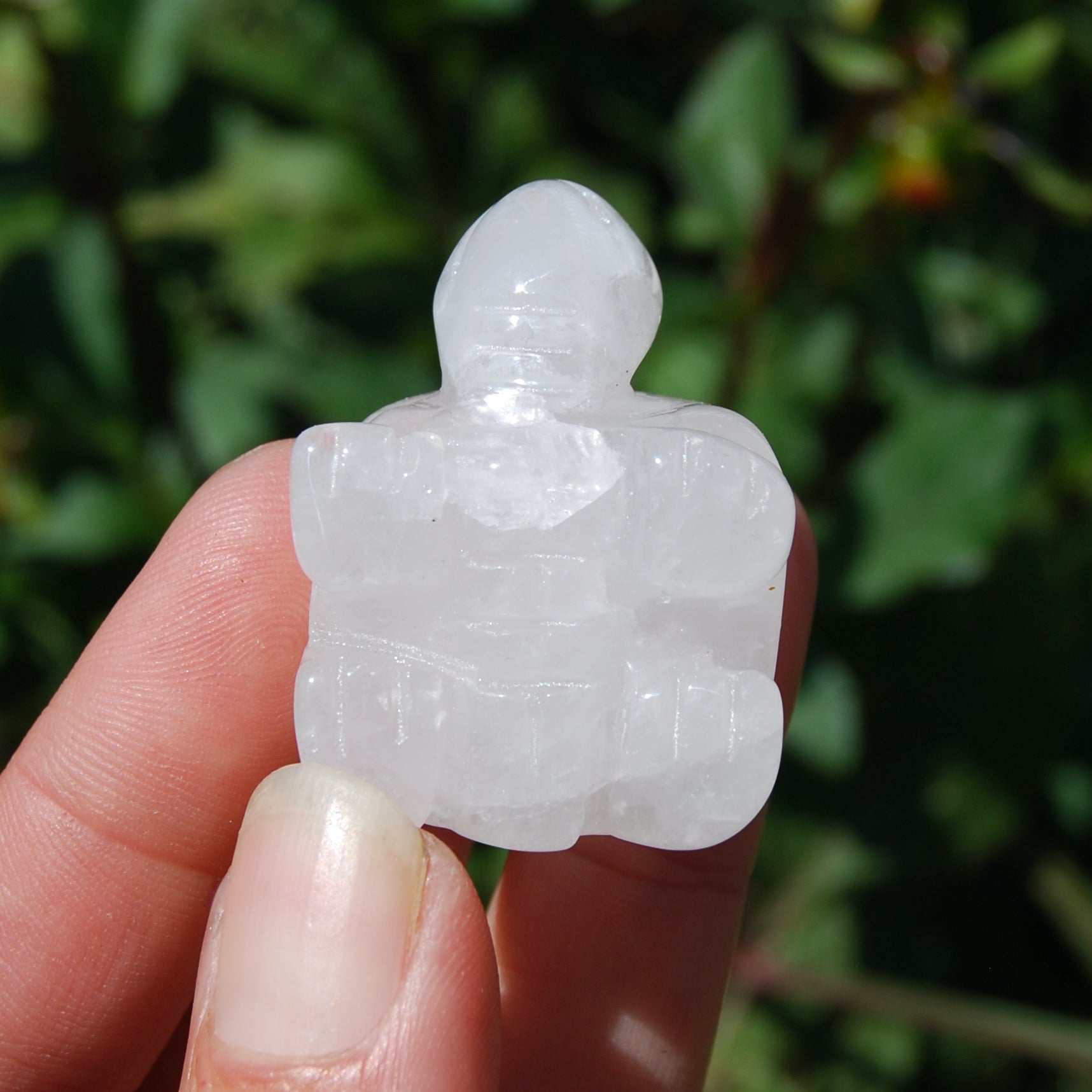 Clear Quartz Carved Crystal Turtle