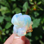 Opalite Crystal Elephant