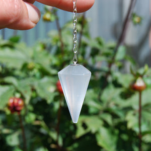 Girasol Quartz Crystal Pendulum, Girasol Quartz