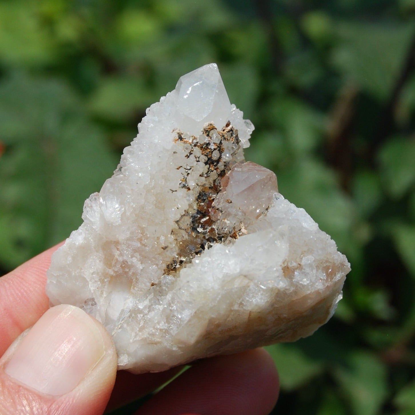 Fairy Quartz Crystal Cluster, fairy finger crystal