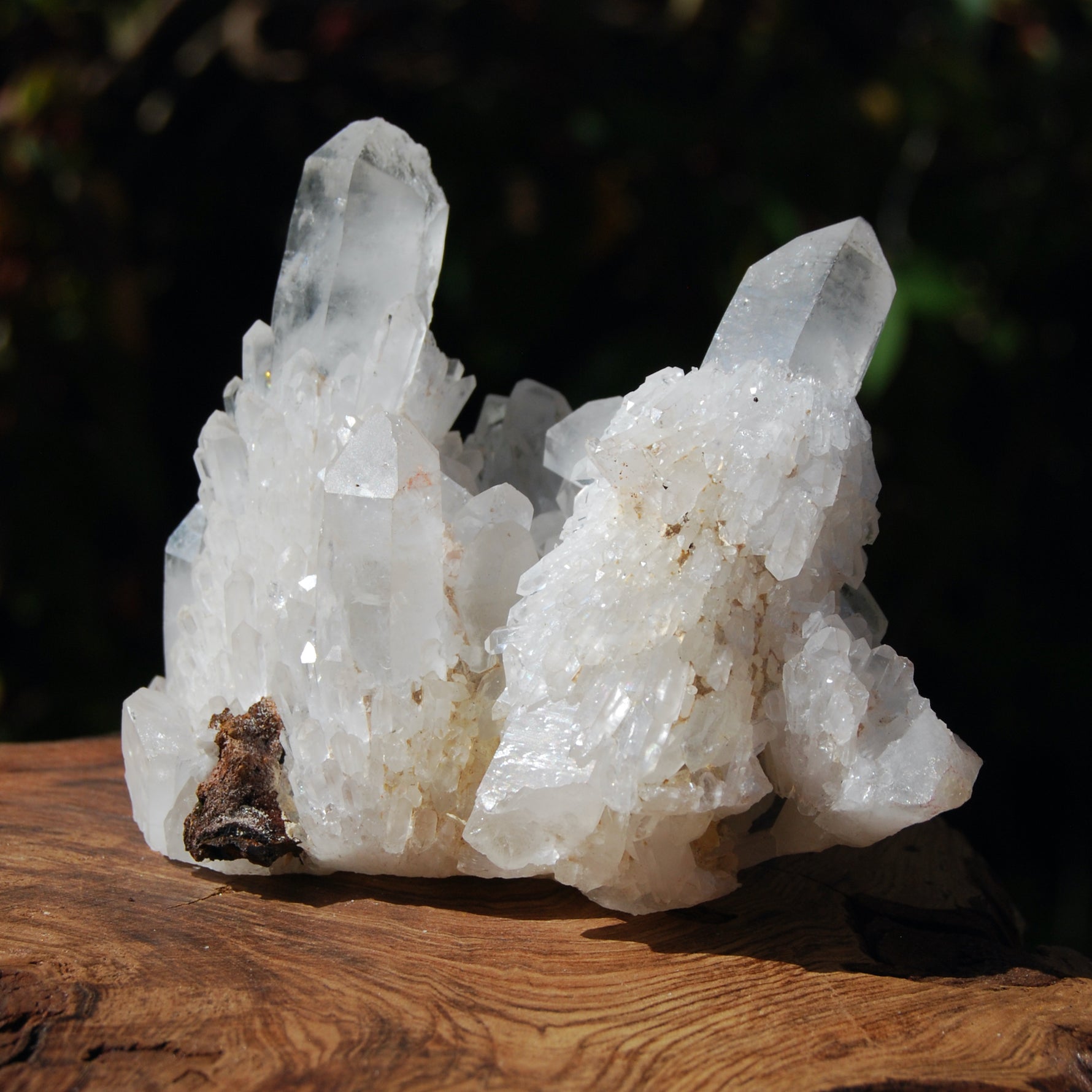 Sugar Quartz Crystal Cluster, Madagascar