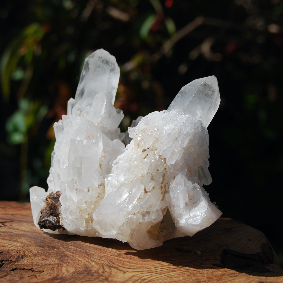 Sugar Quartz Crystal Cluster, Madagascar