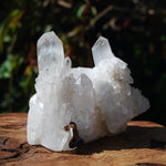 Sugar Quartz Crystal Cluster, Madagascar