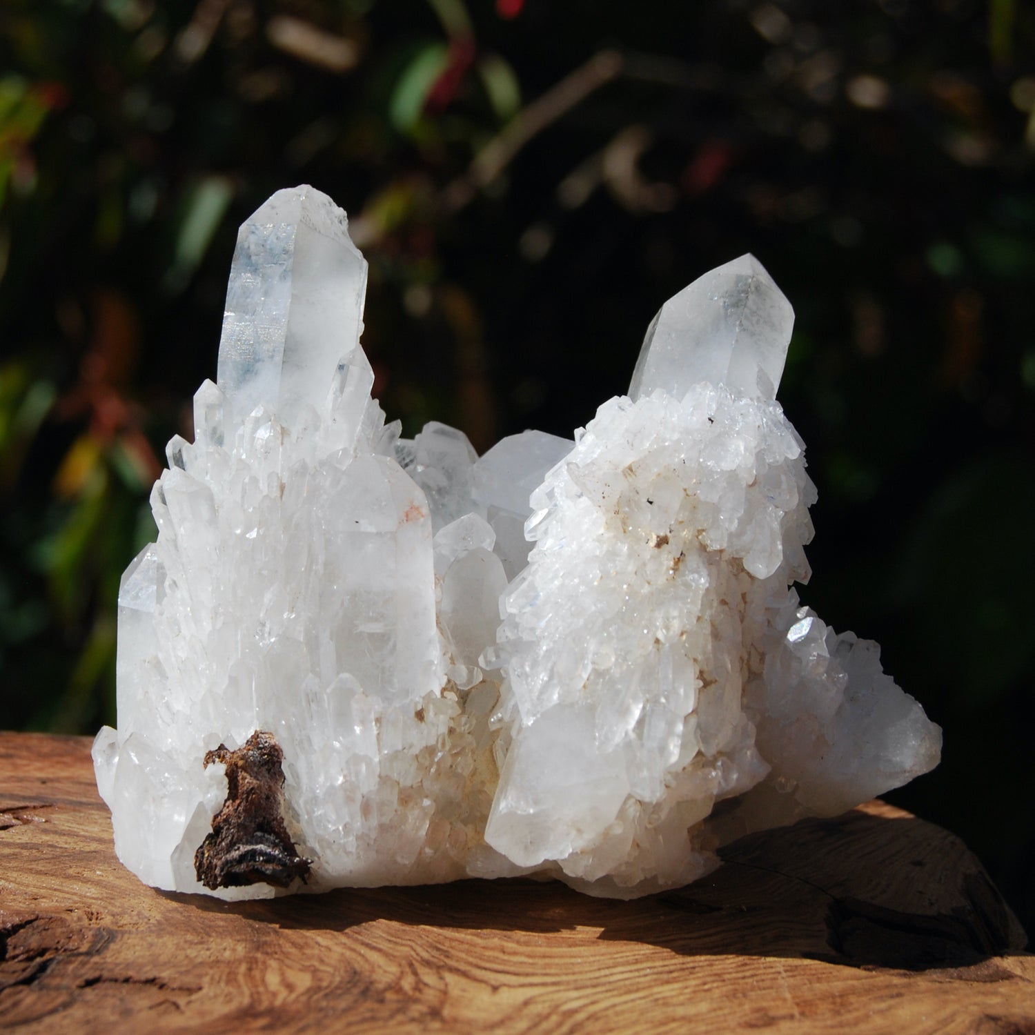 Sugar Quartz Crystal Cluster, Madagascar