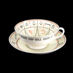 Antique Aynsley NELROS Cup of Knowledge Fortune Telling Teacup circa 1905