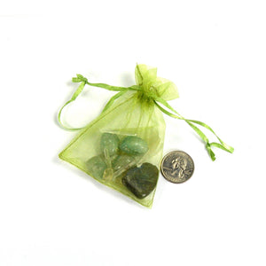 Mini Crystal Grid Kit to Attract Financial Success Money Drawing Wealth 