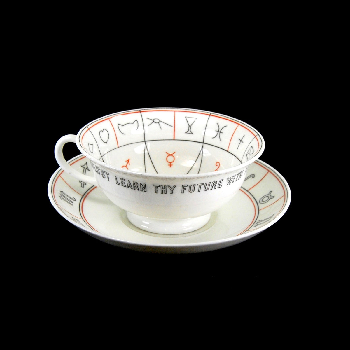 Antique Aynsley NELROS Cup of Knowledge Fortune Telling Teacup circa 1905