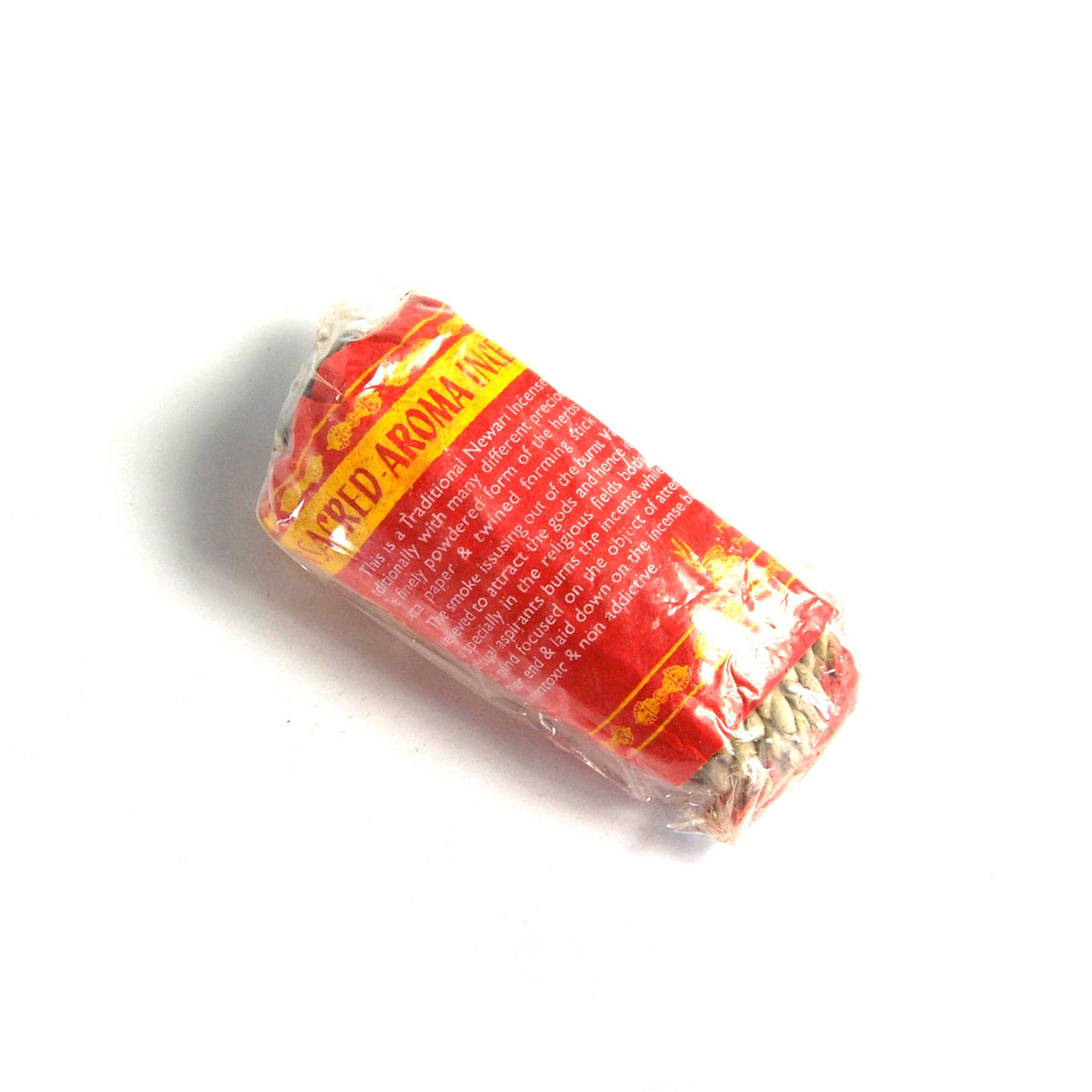 Vajra Sacred Aroma Tibetan Rope Incense All Natural Himalayan