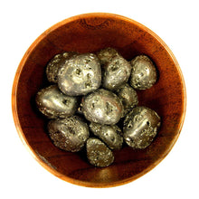 Load image into Gallery viewer, Pyrite Crystal Tumbled Stones, Medium
