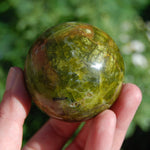 Green Opal Crystal Sphere