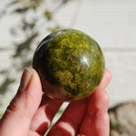 Green Opal Crystal Sphere