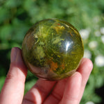 Green Opal Crystal Sphere