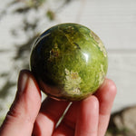 Green Opal Crystal Sphere