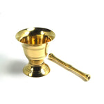 Solid Brass Mortar and Pestle