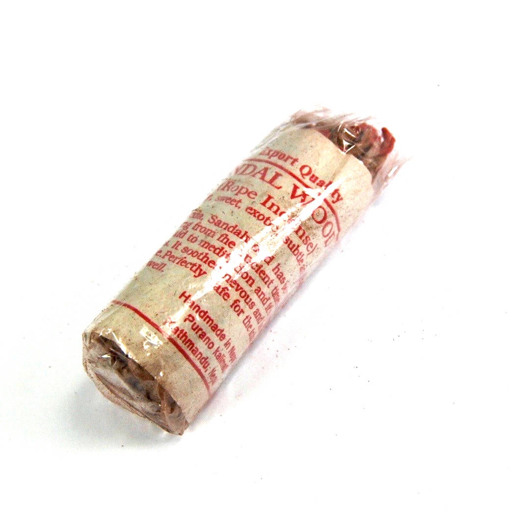 Sandalwood Tibetan Rope Incense All Natural 45 Ropes Himalayan