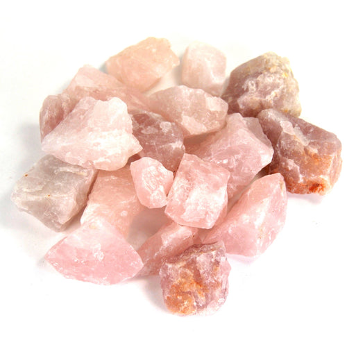 ROSE QUARTZ 1/4 lb BULK Medium Crystal Rough Pieces Wholesale Natural Crystals Stone Stones Piece Raw Pieces Chunk