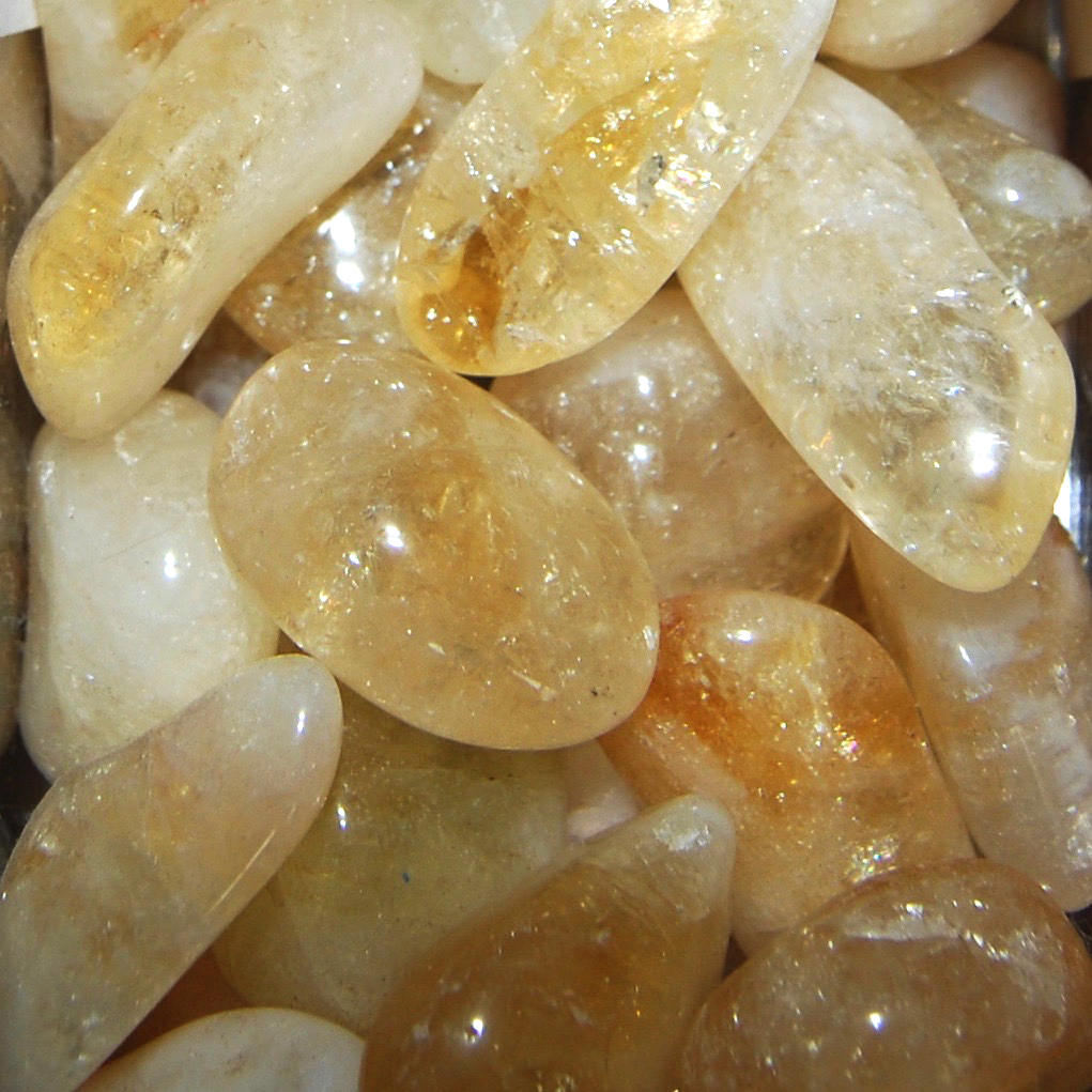 Citrine Premium Crystal Tumbled Stones