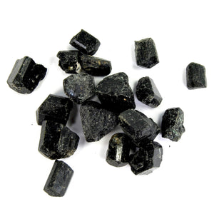 Terminated Black Tourmaline Natural Raw Crystals