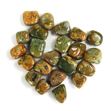 Load image into Gallery viewer, Rhyolite Rainforest Jasper Tumbled Stones
